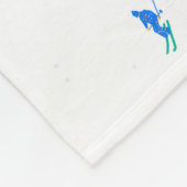 Winter Alpine Skiërs Skiën Patroon Fleece Deken (Hoek)