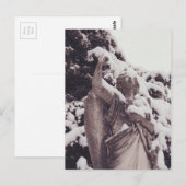 Winter Angel Briefkaart (Voorkant / Achterkant)
