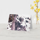 Winter Angel Kaart (Gele Bloem)