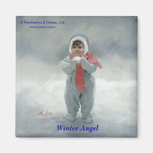 Winter Angel Magneet