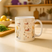 Winter Angel Mug Christmas Village Gift Koffiemok