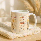 Winter Angel Mug Christmas Village Gift Koffiemok