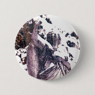 Winter Angel Ronde Button 5,7 Cm