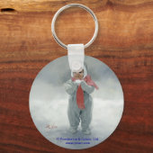 Winter Angel Sleutelhanger (Voorkant)