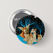 Winter Angels Button (Voorkant /achterkant)