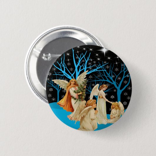 Winter Angels Button (Voorkant /achterkant)