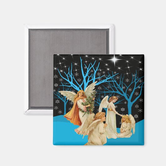 Winter Angels Magnet (Voorkant / Achterkant)
