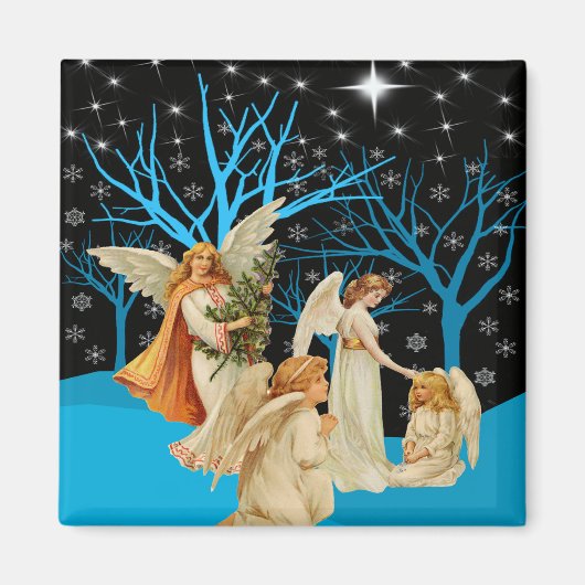 Winter Angels Magnet (Voorkant)