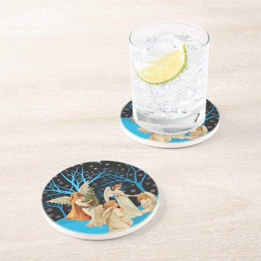 Winter Angels Onderzetter (Zijkant)