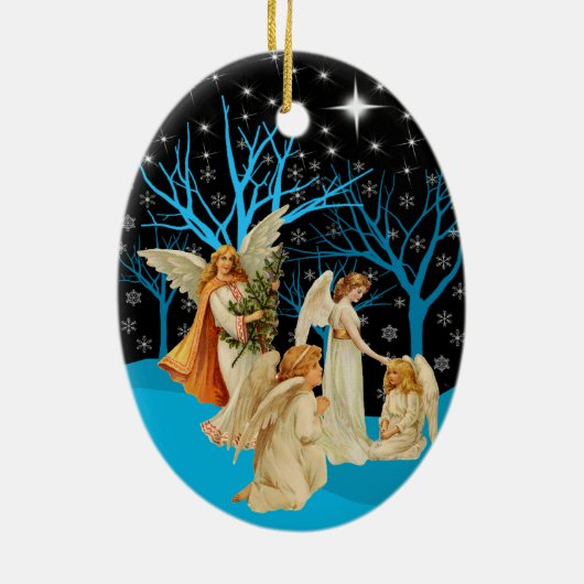 Winter Angels Ornament (Achterkant)