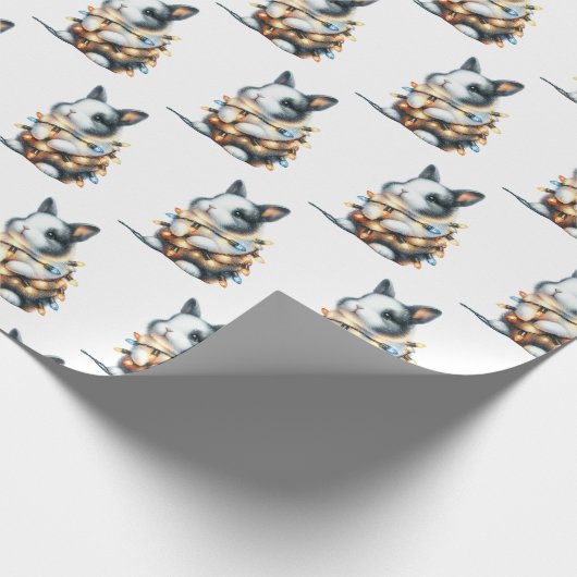 Winter Animal Wonders Cadeaupapier (Hoek)