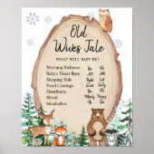 Winter Animals Woodland Old Wives Tales Poster (Voorkant)