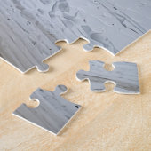 Winter Antiek auto puzzel (Zijkant)