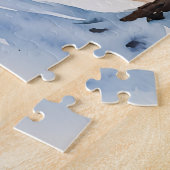 Winter Antiek auto puzzel (Zijkant)