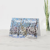 Winter Apple Pruning #140301 Feestdagen Kaart (Voorkant)