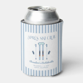 Winter Après Ski Bachelorette Party Favor Blikjeskoeler