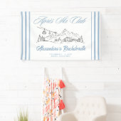 Winter Apres Ski Club Bachelorette-feest Spandoek (Insitu)