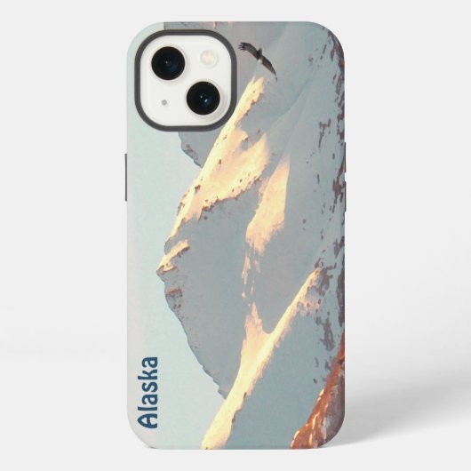 Winter Arend iPhone Hoesje (Achterkant)
