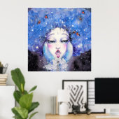 Winter Art Poster (Thuiskantoor)