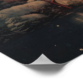 Winter Art Scene Poster (Hoek)