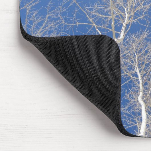 Winter Aspen Trees Muismat (Hoek)