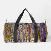 Winter Aspen Woodland – Violets, Greens, Yellows Plunjezak (Achterkant)