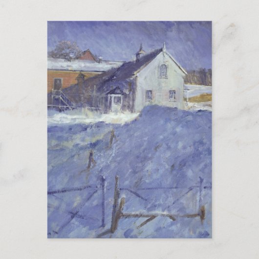Winter at Silver Lodge Briefkaart (Voorkant)
