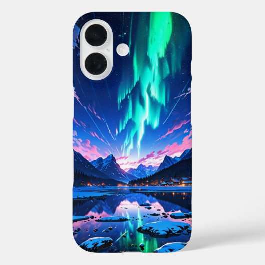 Winter Aurora Night Case-Mate iPhone Case (Achterkant)