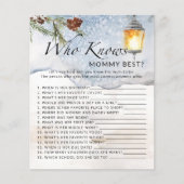 Winter baby chowder die het beste spel kent (Voorkant)