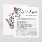 Winter baby chowder die het beste spel kent (Voorkant / Achterkant)