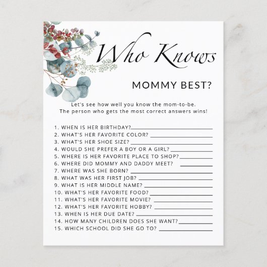 Winter baby chowder die het beste spel kent (Voorkant)