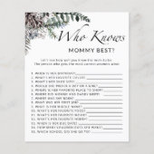 Winter baby chower die het beste spel van mama ken (Voorkant)