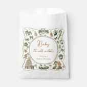 Winter Baby het is koud buiten Baby shower Bedankzakje (Voorkant)