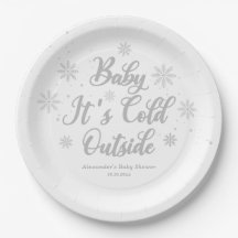 Winter Baby Het is koud buiten Baby shower