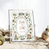 Winter Baby Het is koud Buiten Kaarten en geschenk Poster