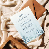 Winter baby inviteren baby het is koud buiten invi kaart