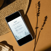 Winter baby inviteren baby het is koud buiten invi kaart