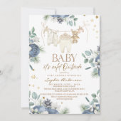 Winter Baby Its Cold Outside Baby Shower  Kaart (Voorkant)