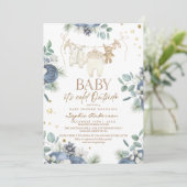 Winter Baby Its Cold Outside Baby Shower  Kaart (Staand voorkant)