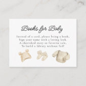 Winter Baby Kleding Boek voor Baby Insert Kaart (Voorkant)