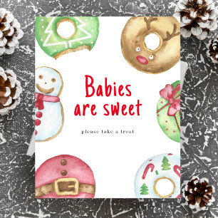 Winter baby shower - Baby's zijn zoet Poster