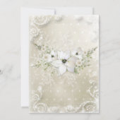 Winter Baby shower Boy, Etnisch, Winter Wonderland Kaart (Achterkant)