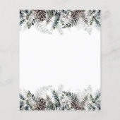 Winter baby shower die het beste van mama kent (Achterkant)