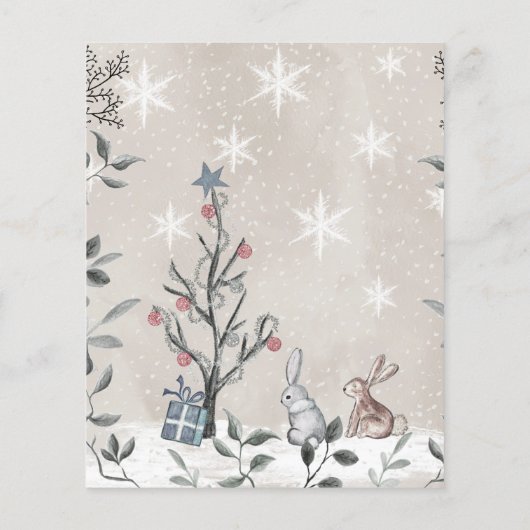 Winter baby shower die het beste van mama kent (Achterkant)