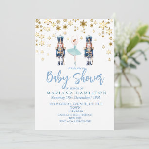 Winter Baby shower genderneutraal Kaart