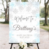 Winter Baby shower Het is koud buiten Servet