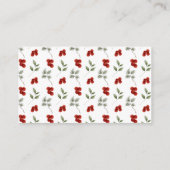 Winter Baby shower Hoe groot is het buikspel van m Informatiekaartje (Achterkant)