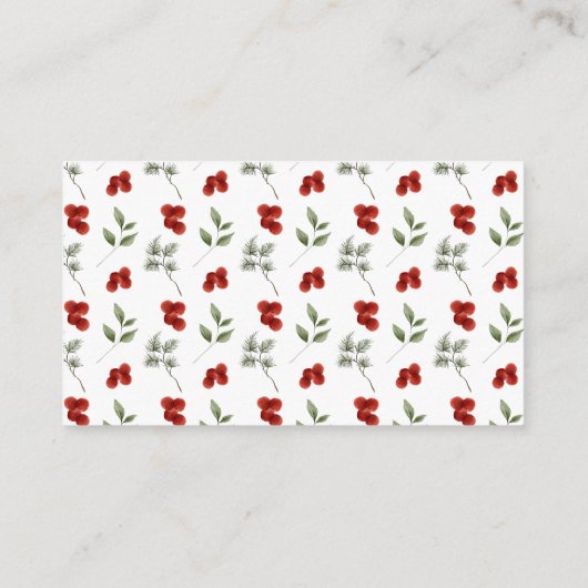 Winter Baby shower Hoe groot is het buikspel van m Informatiekaartje (Achterkant)