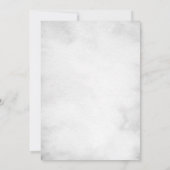 Winter Baby shower Kerstmis Mama Seal Kaart (Achterkant)