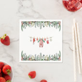 Winter Baby shower papier servet (Insitu)
